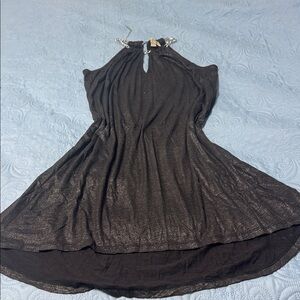 Michael Kors Black Sleeveless Halter Dress 19